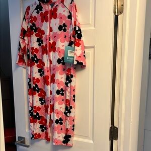 Coolibar Red and Pink One Piece Swimwear